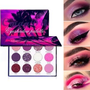 Eyeshadow Palette 12 glitter shades New and sealed